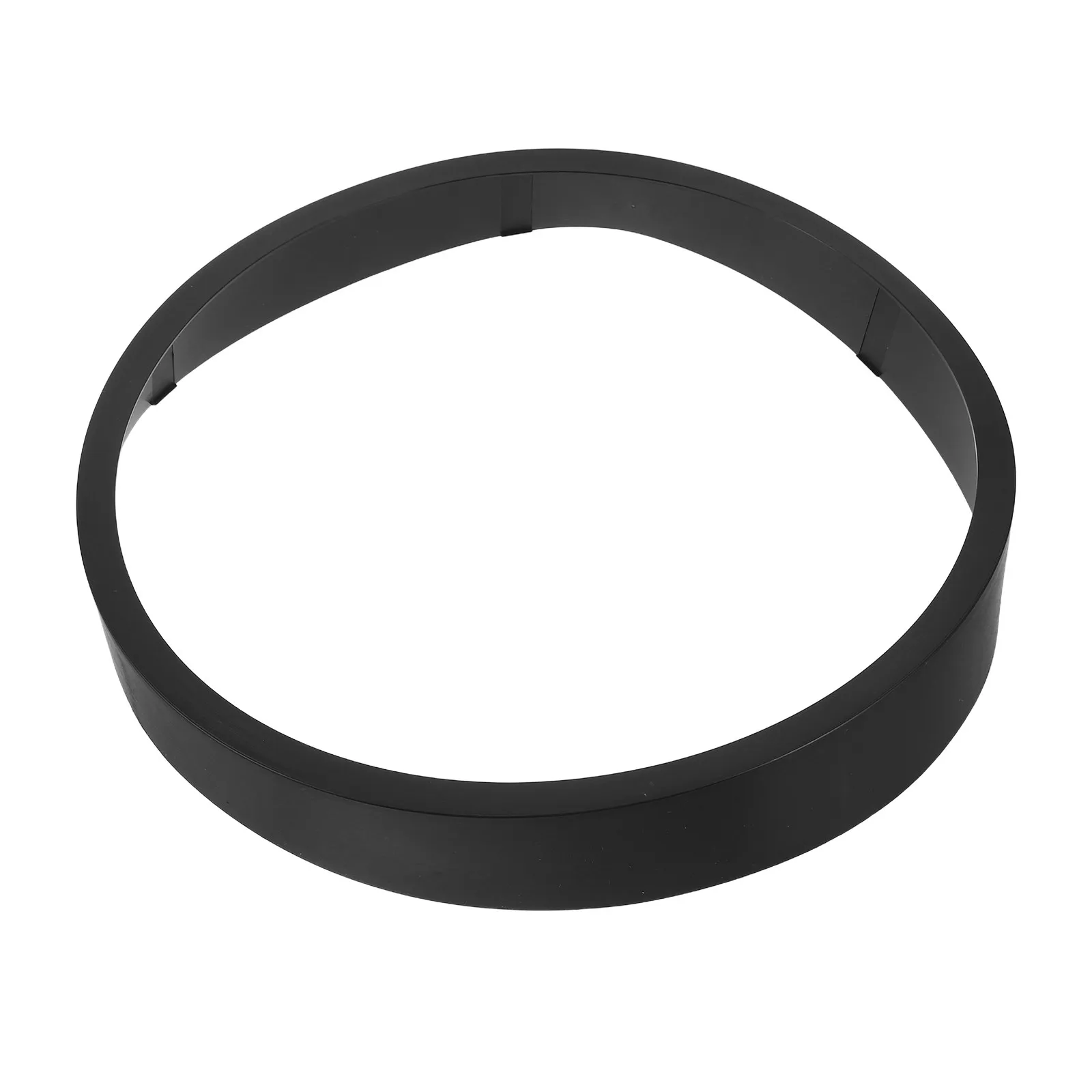 Plastic Clock Edge Frame 12 Inch Wide Wall Clock Border Minimalist Functional Replacement Part for Home Office Decor Quartz Trim