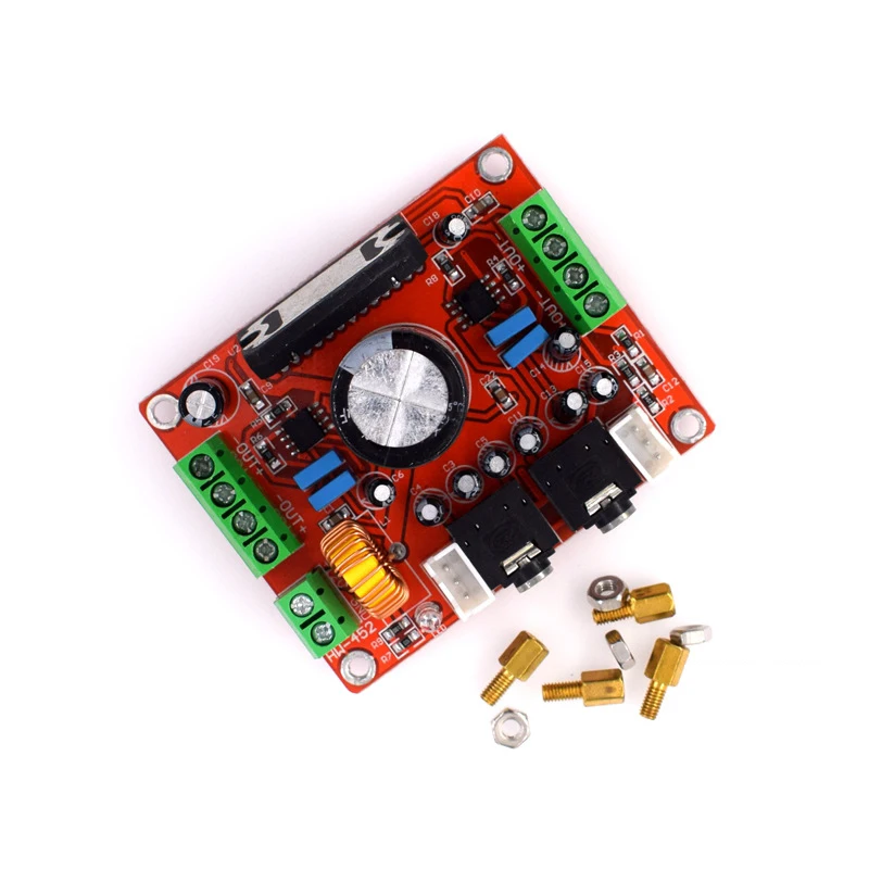 TDA7850 4X50W Car Audio Power Amplifier Board Module BA3121 Denoiser DC 12V 4 Channel Car Power Amplifier Board Noise Reduction