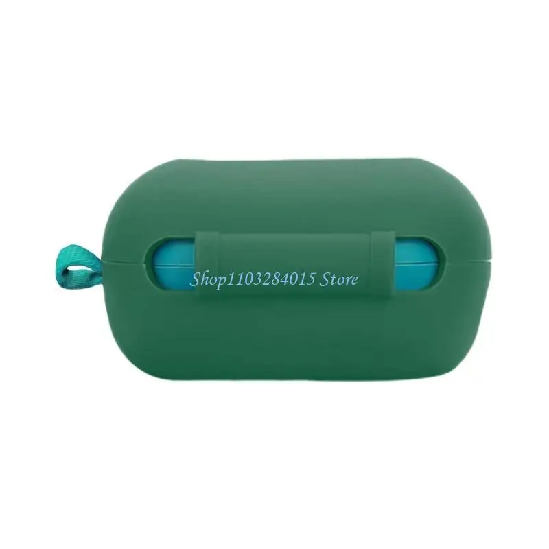 R6FF Flexible Silicone Protective Case Housing For JLab JBuds Mini Earbud Shockproof Cover Scratch Resistant Sleeve Daily Use