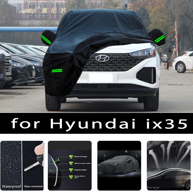 

For Hyundai ix35 protective covers, it can prevent sunlight exposure and cooling, prevent dust and scratches