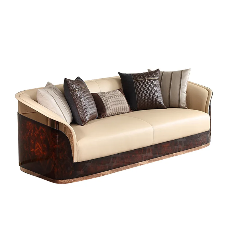 

-For Arc-Shaped Sponge PU Leather L-Shape Sofa Set Slipcovered for Home Bar or Basement for Living Room Furniture&