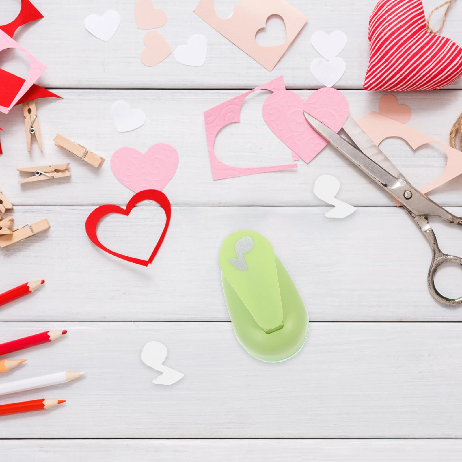 Scrapbooking Craft Punch Paper Embossing Device Hole Puncher DIY Tool Plastic Art Work Homemade Card Tag Label