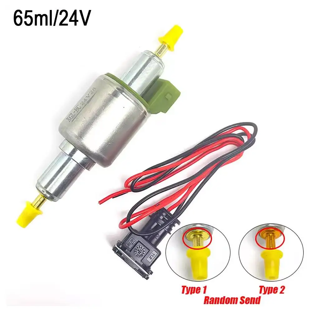 

12 В 24 В Автомобильный воздушный дизельный топливный насос для парковочного масла с вилкой 22 мл 28 мл 32 мл 65 мл Воздушный парковочный обогреватель для автомобиля Trcuk VAN Camper