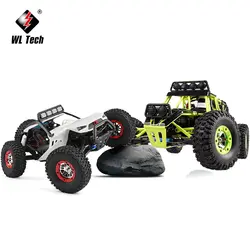 WLtoys WL 12428 12429 V2 1:12 4WD RCレーシングカー高速オフロードリモートコントロール合金クライミングトラックLEDライトバギーおもちゃキッズギフト