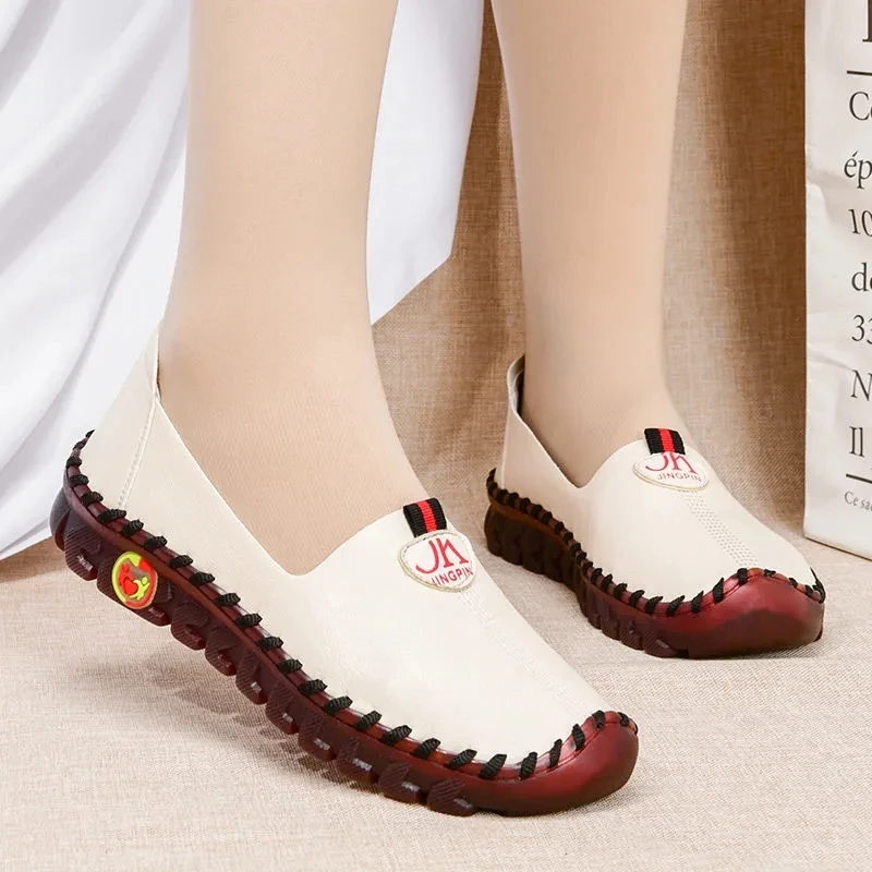 Luxury Womans Casual Loafers PU Leather Shoes Female Summer 2022 Trendy Leisure Ladies Flats Oxford Shoes For Women Moccasins