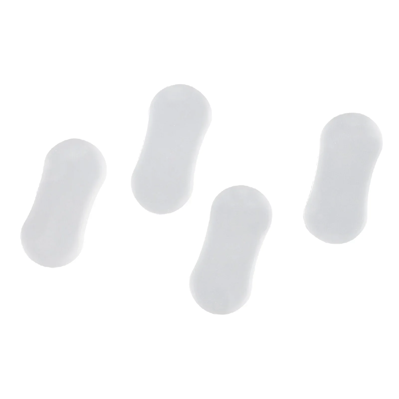 Buffers Spacers Toilet Seat Bumper Replacement Spare Transparent Accessory Protective Silicone 45*20*5mm High Quality