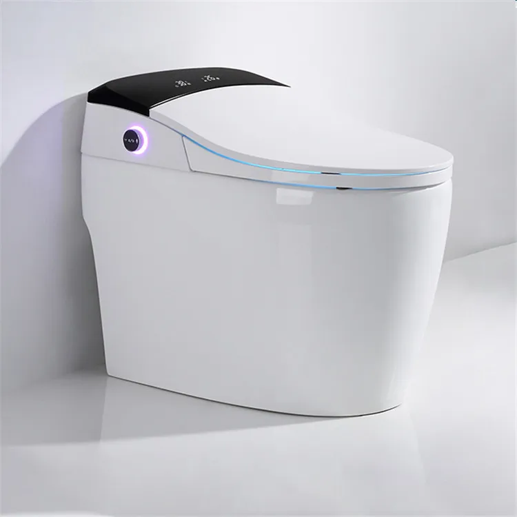 Modern Sanitary Ware Full Funtion Heated Automatic Sensor Flush Wc Water Closet Electronic Intelligent Smart Toilet With Bidet