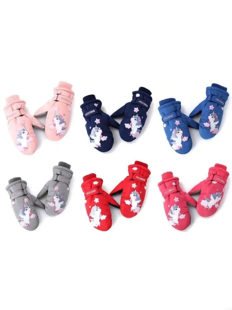 

Child Winter Gloves Hand Warmer Cartoon Ski Gloves for Girls Boys Hand Warmers