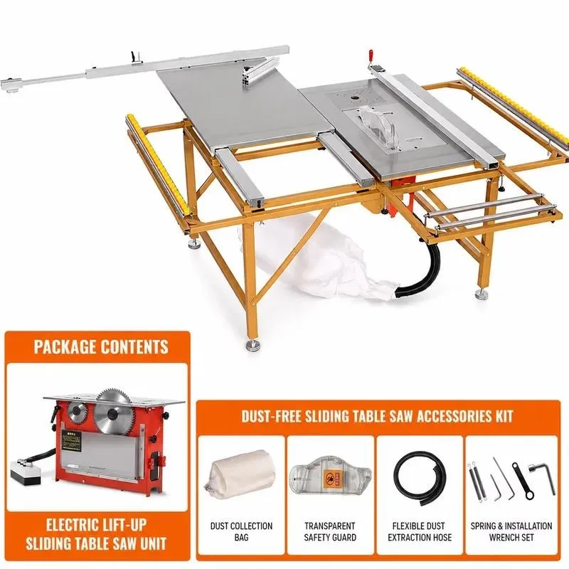 Woodworking table  Special workbench Precision sliding table saw Multifunctional saw table saw