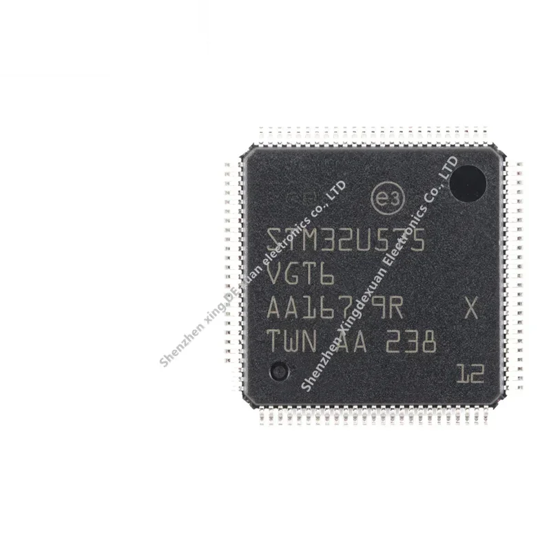 Original STM32U575VGT6 LQFP-100 ARM Cortex-M33 32-bit microcontroller-MCU Design of Integrate Circuit