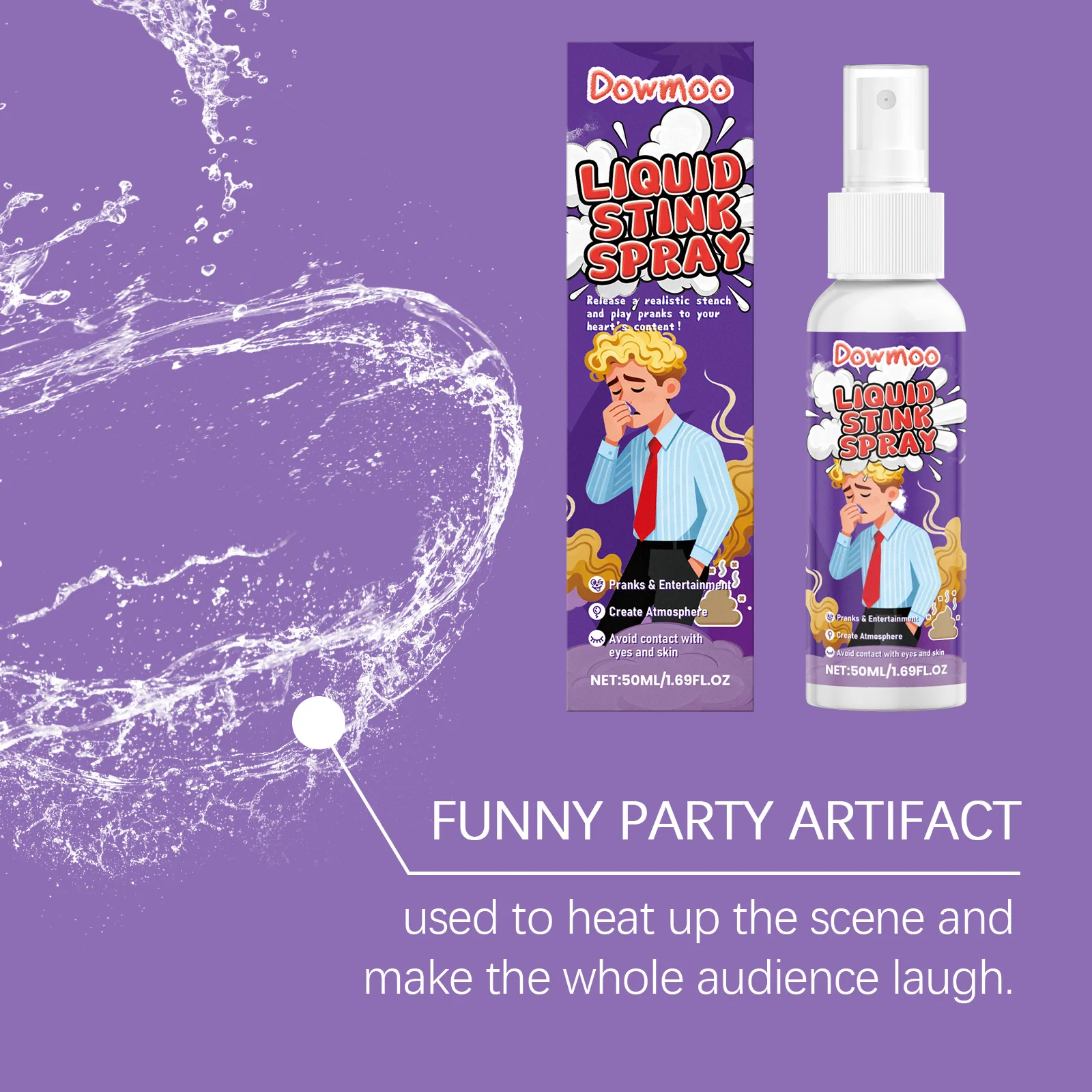 Stink Spray Extra Strong Long-Lasting Prank Spray Gag Gifts for Pranks Practical Jokes Party Office Subway Fart Prank Joke Spray