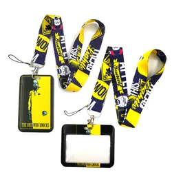 Breaking Bad Creative Lanyard Card Holder Student Hanging Neck Phone Lanyard Badge Subway Access Card Holder Accessories