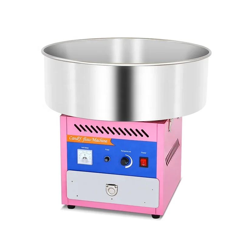 Wholesale Electric Cotton Candy Floss Machine with Cart/Trolley OEM Cotton Machine For Sale