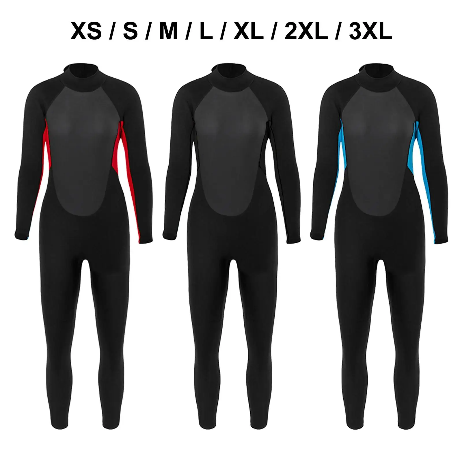 Kids Wetsuits Jumpsuit 3mm Neoprene Keep Warm in Cold Water for Swimming