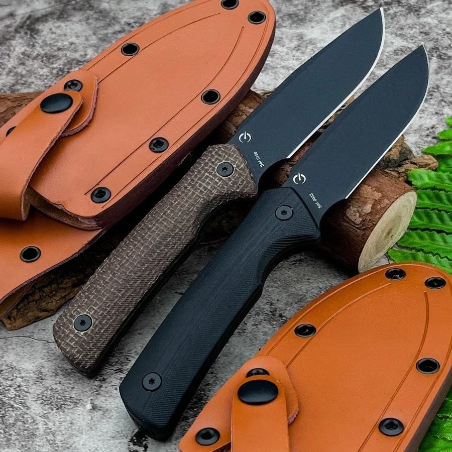 

0004 Прямой нож высокой твердости - лезвие 9Cr13Mov G10, ручка, тактический охотничий нож для самообороны, нож для выживания в полевых условиях