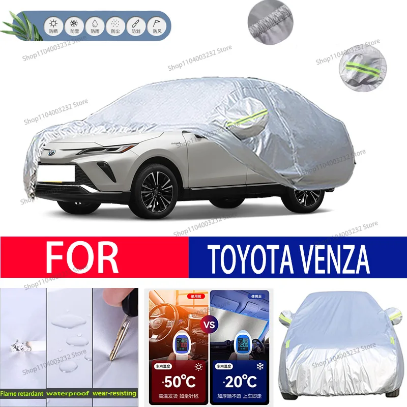 For TOYOTA VENZA Car clothing sun protection snow prevention antifreeze car protective cover  auto cover