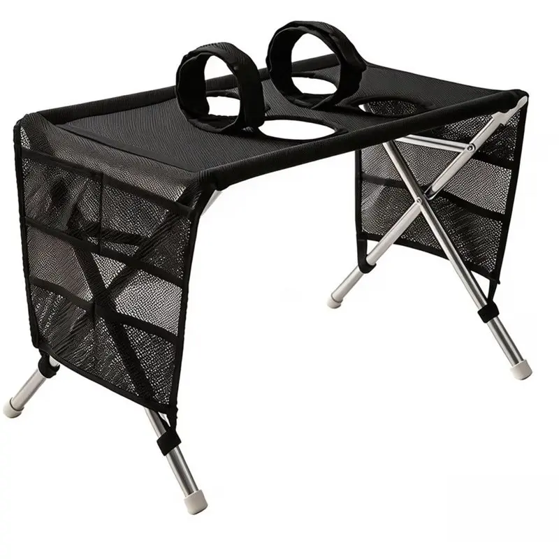 abkp-pet-grooming-bed-collapsible-dog-grooming-table-adjustable-restraint-straps-for-puppy-black