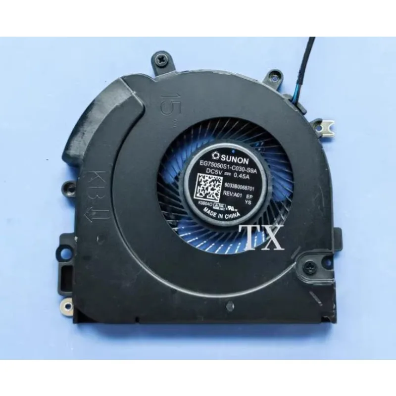 New CPU Fan for HP 850 G6 850 G5 ZBOOK 15U G5 G6 Cooling Fan EG75050S1-C030-S9A