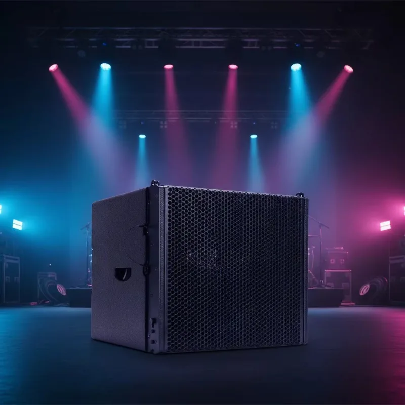 15 Inch Active Line Array Speaker 2200W Peak Professional Outdoor Audio Video Sound System for Stage