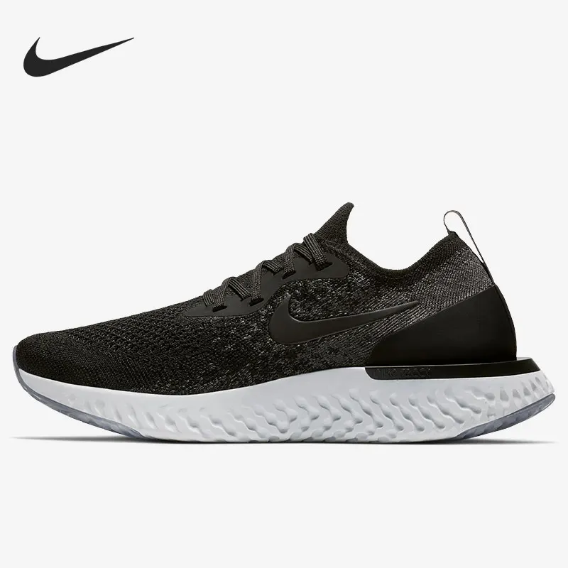 حذاء الجري Nike الأصلي Epic React Flyknit للنساء خفيف الوزن AQ0070-001