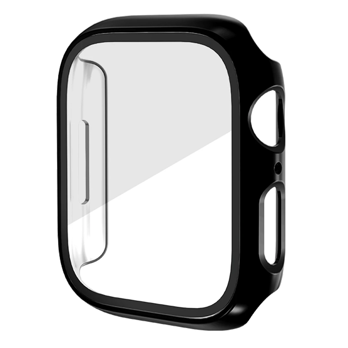 

Покупка корпуса часов Apple Watch Series 10, 46 мм, гальваническая крышка для часов из ПК с пленкой для экрана - черный