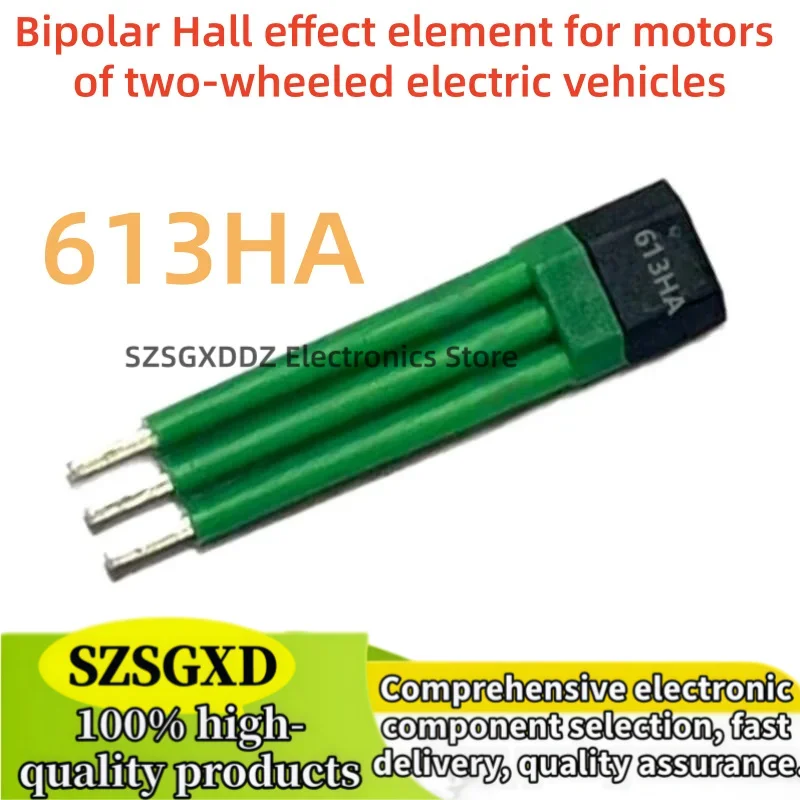 5-10-20Uds nuevo 613HA 613HA Bipolar Hall Element High-Voltage Resistant Hall Sensor for Two-Wheeled Electric Vehicle Motors