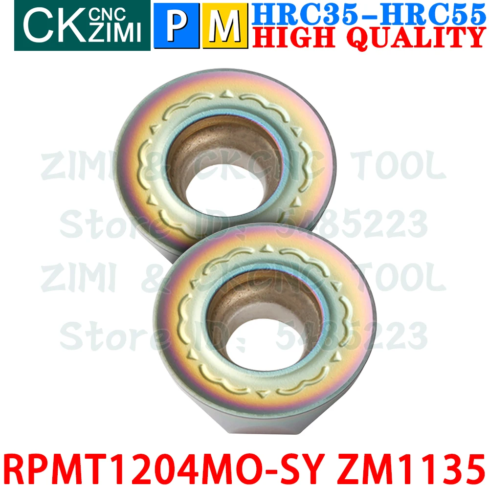RPMT1204MO-SY ZM1135 RPMT 1204 MO SY ZM1135 R6 คาร์ไบด์แทรกรอบมิลลิ่งแทรกแนวตั้ง Indexable เครื่องมือ RPMT1204 EMRW 6R CNC เครื่องกลึงโลหะเครื่องกลึงโลหะเครื่องมือ