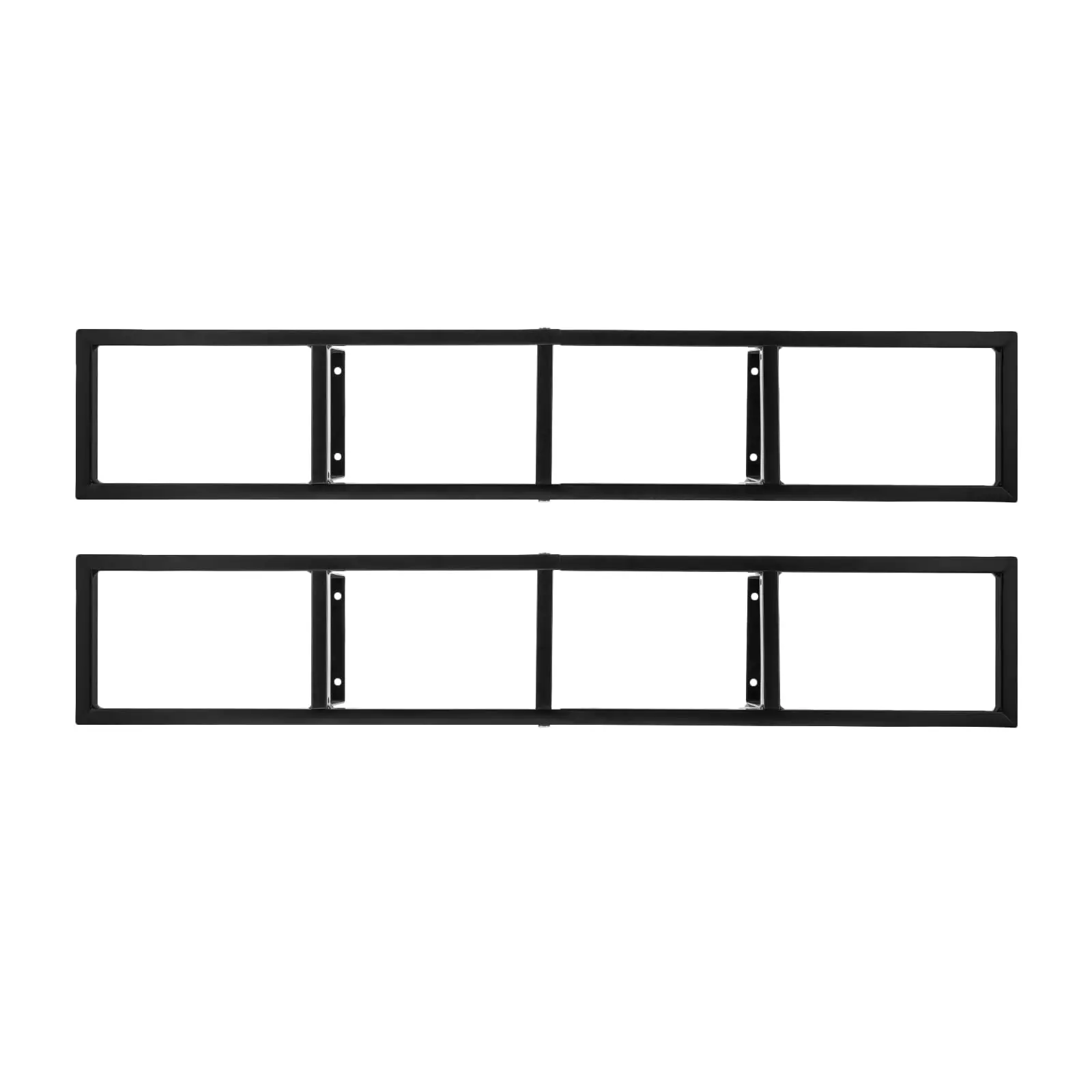DVD Shelves Wall Mount Media Storage Rack 2Pcs , 34 Inch CD DVD Organizer