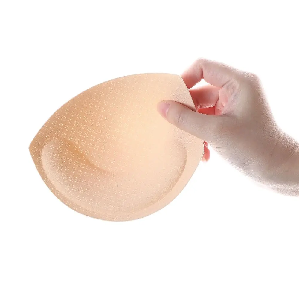 Dick, 1 Paar, praktisch, weich, dünn, Push-Up, rutschfest, Enhancer, Brustpolster, BH-Zubehör, Einsatz, Schwammpolster, Schaumstoff, dreieckige Brust