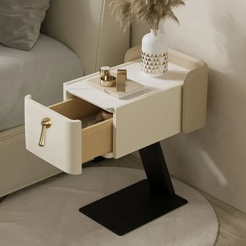 Modern Bedside Table Bedroom Home Small Simple Light Luxury Creative Fashion Mini Ultra Narrow Bedside Cabinet