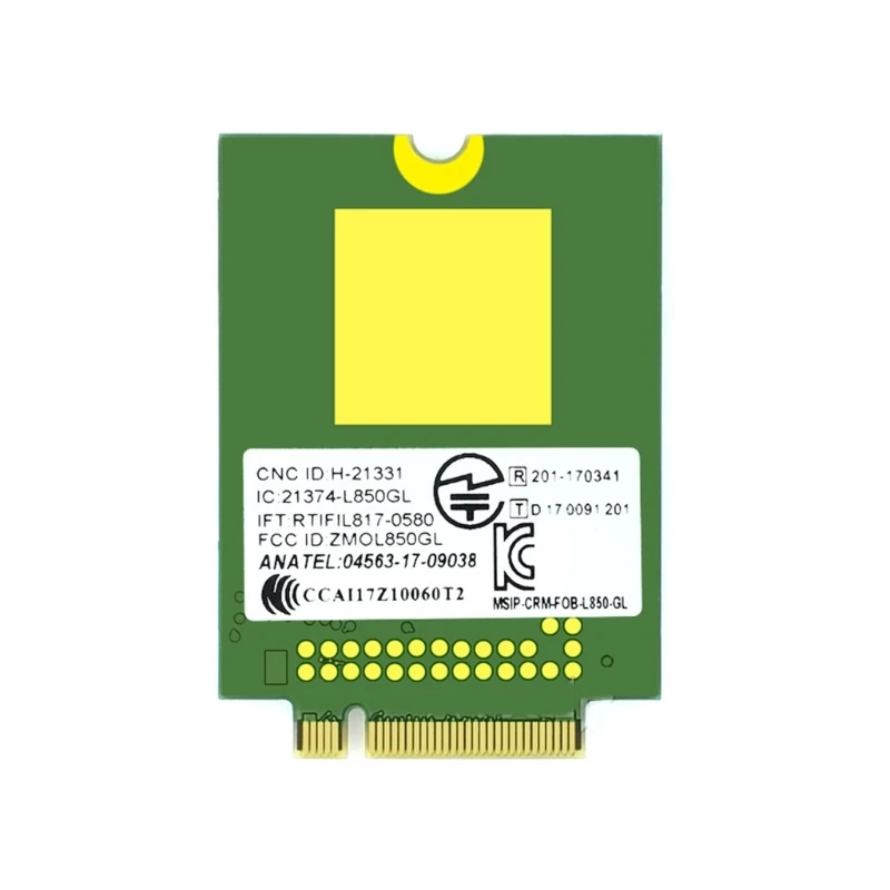 L850-GL M2-Suporte módulo sem fio LTE última geração LTE-FDD/ LTE-TDD/WCDMA para ThinkPadX1 Carbon Gen6 X280 T580 T480s