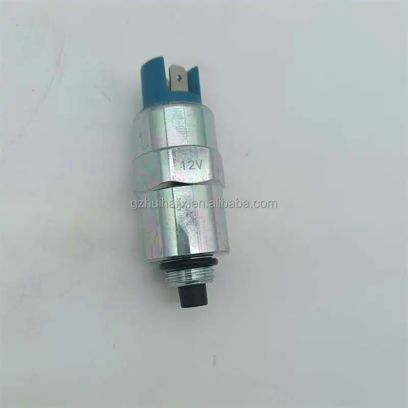High Quality Excavator Parts 12V 24V Fuel Shutoff Solenoid Switch 7167-620C 7167-6200 For Perkins 1000 Series 71676200 7167620C