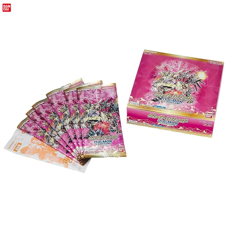 

BANDAI Digimon Card Game Booster Great Legend BT-04 1BOX 24 Packs Japanese