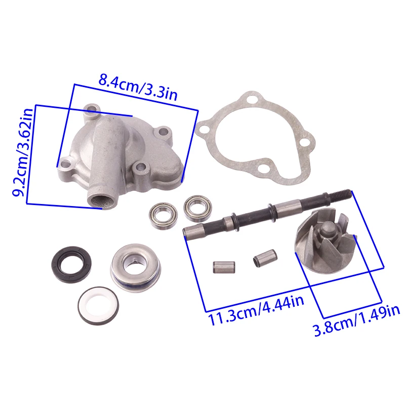 CF250 Engine Water Pump Assembly Moto 250 250cc CF250  Motor New Water Pump for CH250 CN250 250cc view 5