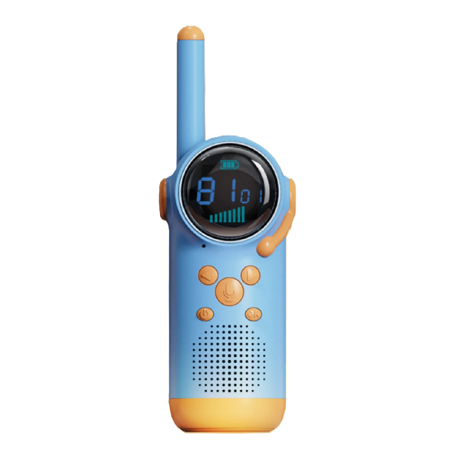

Kids Walkie Talkie Two Radio Talkie Colorful Cute UHF Frequency Perfect Christmas Gift for Children's
