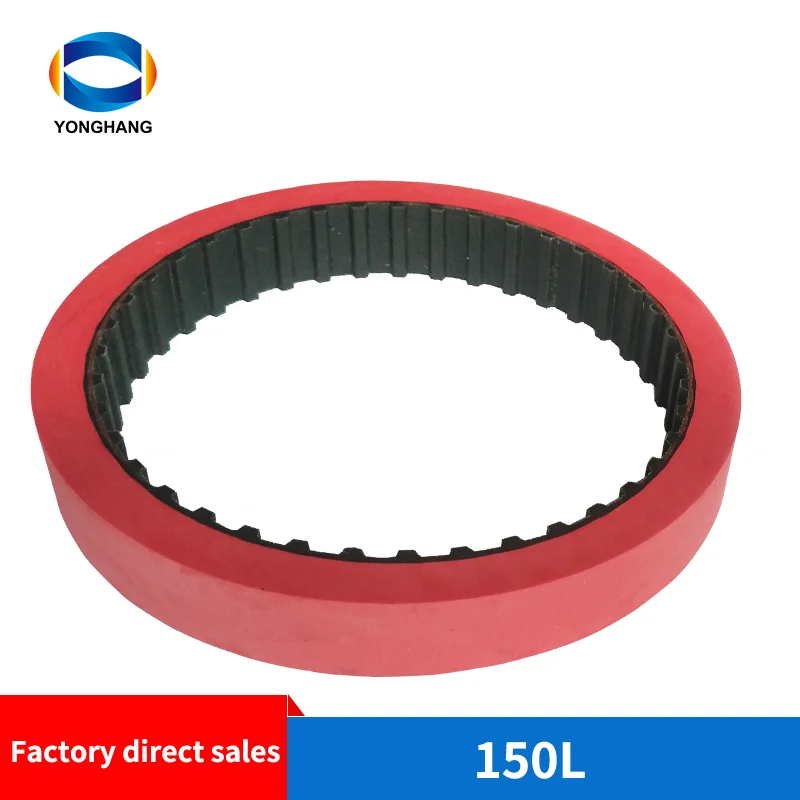 150L-20+10 timing belt coated for vertical form fill seal machine belts