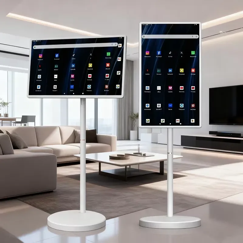 27 Inch Vertical Touch Screen Android Smart Monitor Wifi Wireless Digital Signage Display Tablet TV For Advertising Kiosk