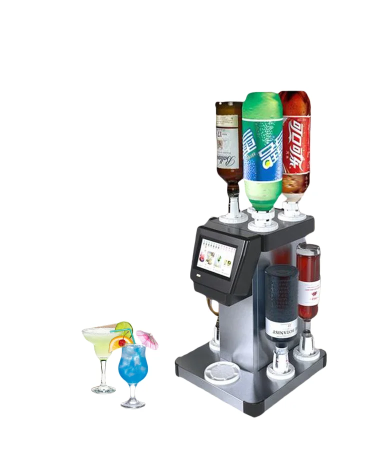 Beer Robot Bartender Kit Home Bar Tools KTV Coffee Shop Supplies Portable Stainless Steel Commercial Cocktail Drink Machine