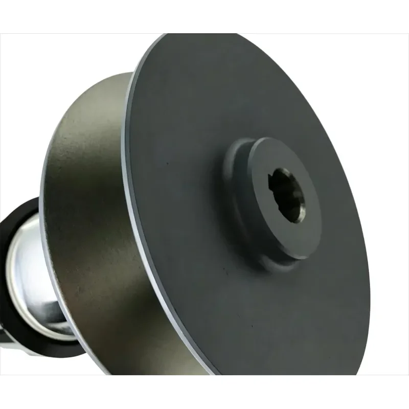Stepless Variable Speed Pulley 19mm Keyway Cast Iron Drive Pulley for Industrial Equipment