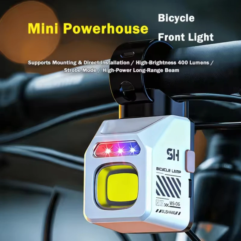 

Bike Headlight Cut-off Line Bicycle Handlebar Front Hanging Light MTB Road Flashlight Cycling Accessories 2026 New Practical