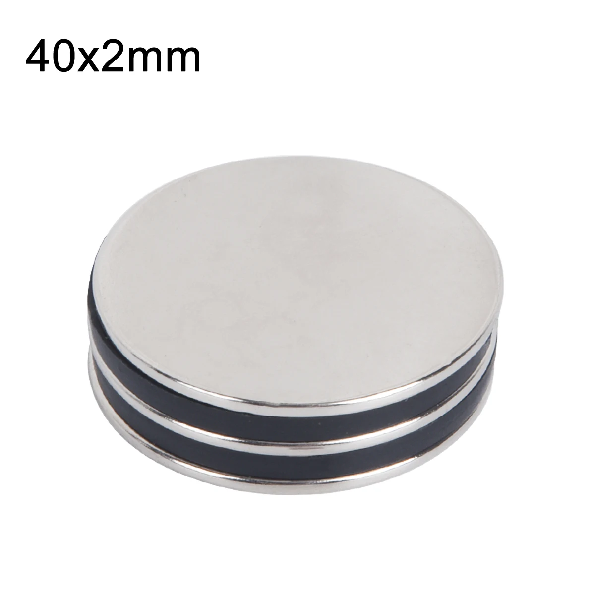 1/2/5/10pcs 40x2mm Round Strong Magnets Powerful Rare Earth Permanent Neodymium Magnets for Crafts DIY Office 40*2mm