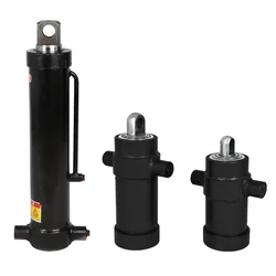 Heavy-duty trailer rollover cylinder hydraulic cylinder one-way multi-section dump truck oil top displacement top