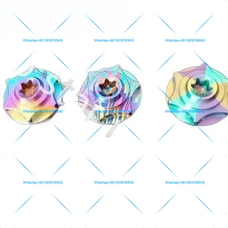 3PCS      Creative decoration modification bracket, fuel tank cover color personalized accessories