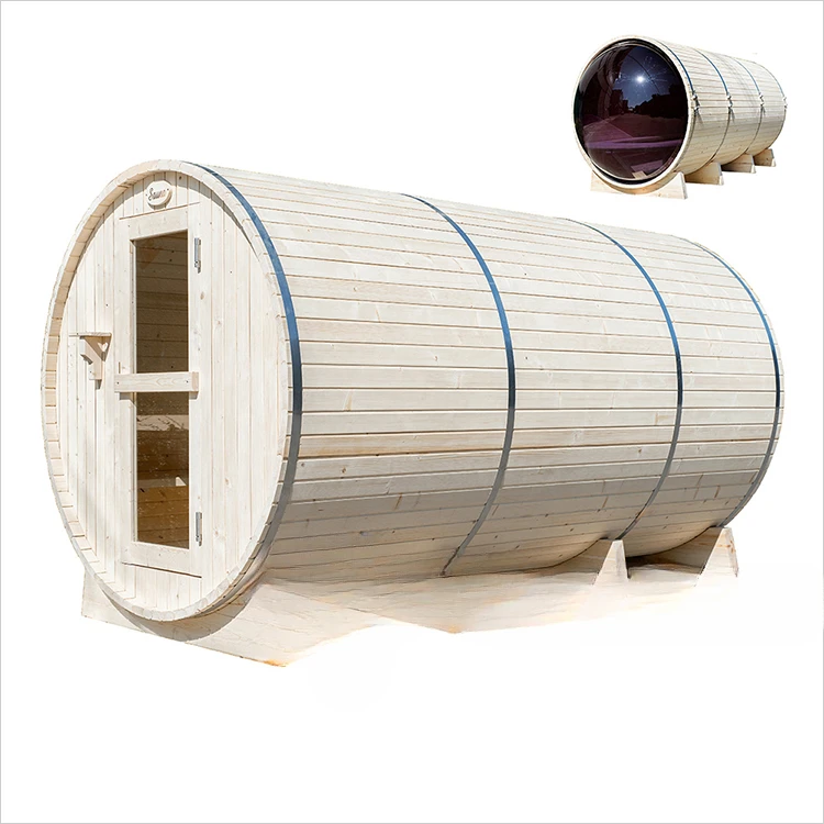 Barrel Saunas For Outdoors Ozone Steam Sauna Combo For Sale