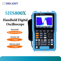 Siglent SHS807X /SHS8100X /SHS820X  Handheld Digital  Oscilloscope 70 MHz,200 MHz, 100 MHz bandwidth models Sample rate of 1 GSa