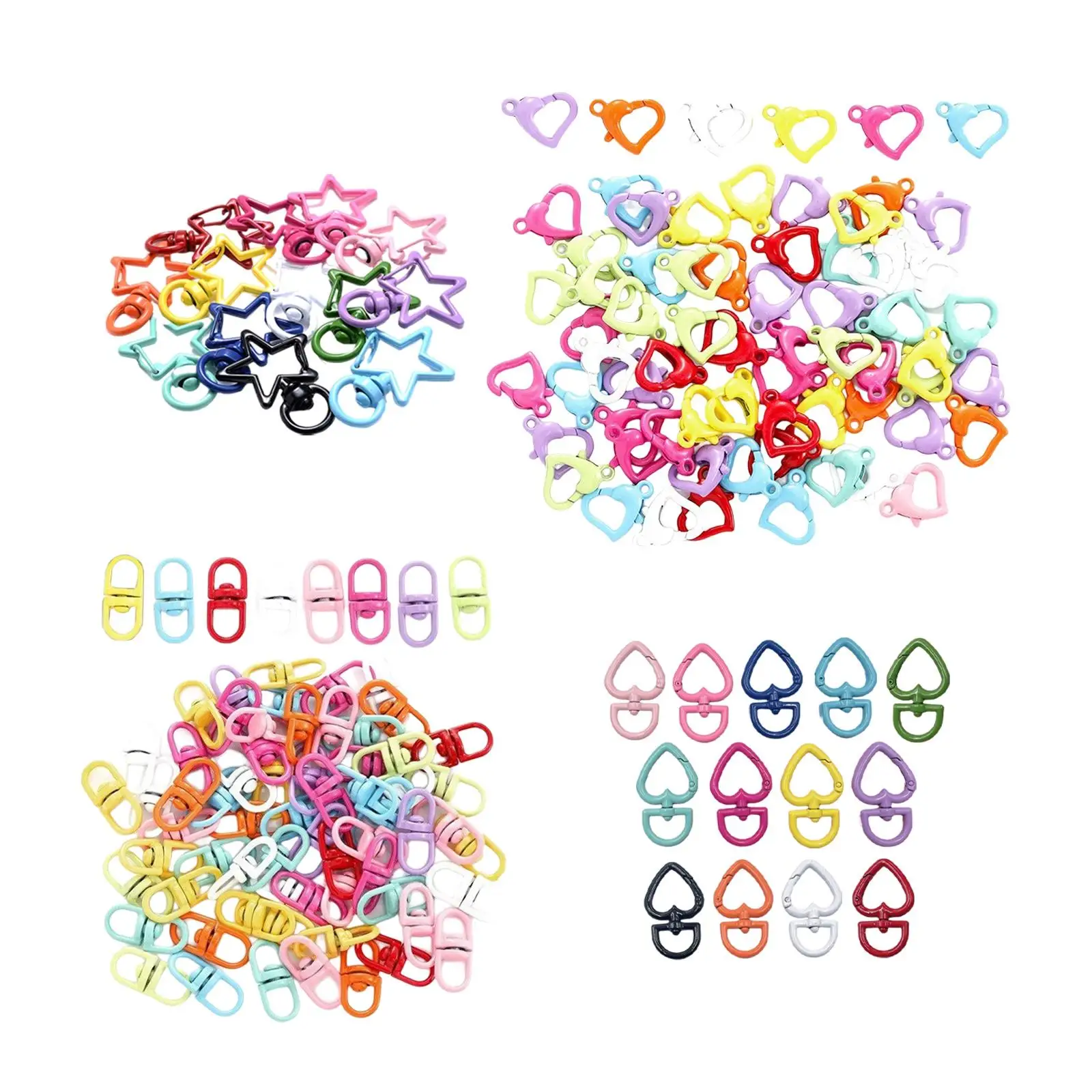 

Metal Lobster Clasp Keychain Findings Hook Buckle Sewing DIY Connector Bags