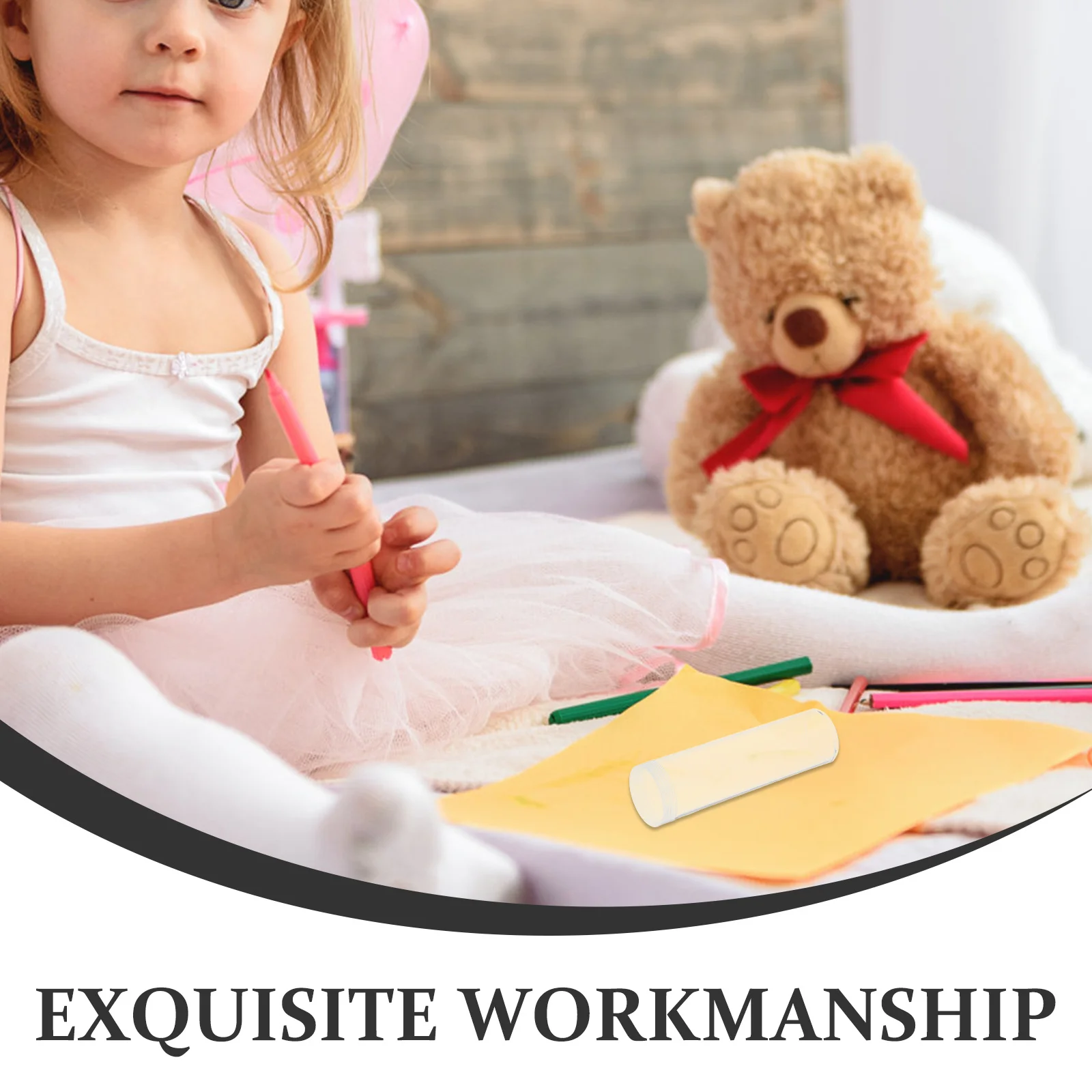 8Pcs Clear Coin Storage Tube High Transparency Material Secure Cap Protection for Coin Collectors