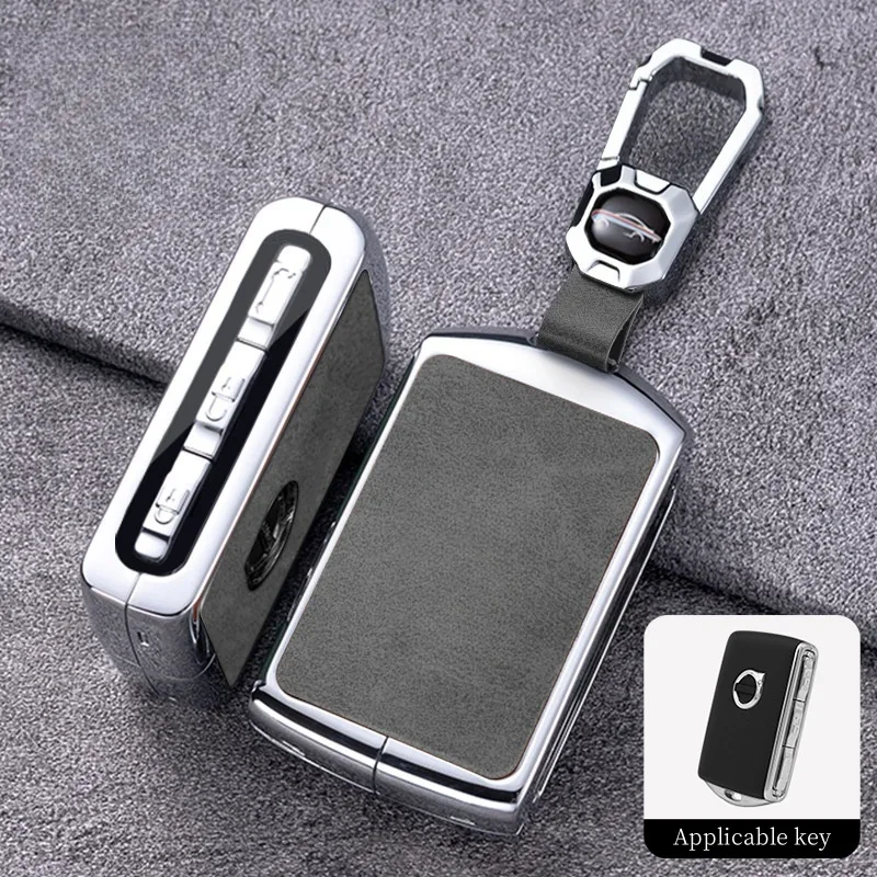 

Zine Alloy Car Key Case Full Cover Shell For Volvo S60 S90 XC40 XC60 XC90 V60 V90 Polestar 1 Polestar 2 Key Protection Accessory