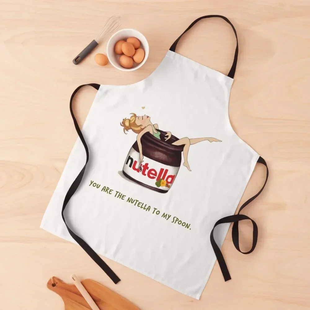 

You Are The Nutella To My Spoon Apron Men'ss work gowns for women cleaning Apron