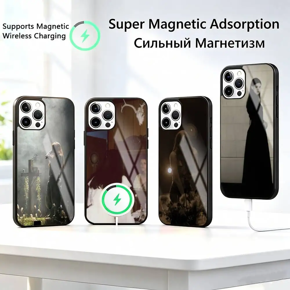 

Ethel Cain-n Perverts-s Phone Case For iPhone17,16,15,14,13,12,11 Plus,Pro Compatible with magnetic wireless charging